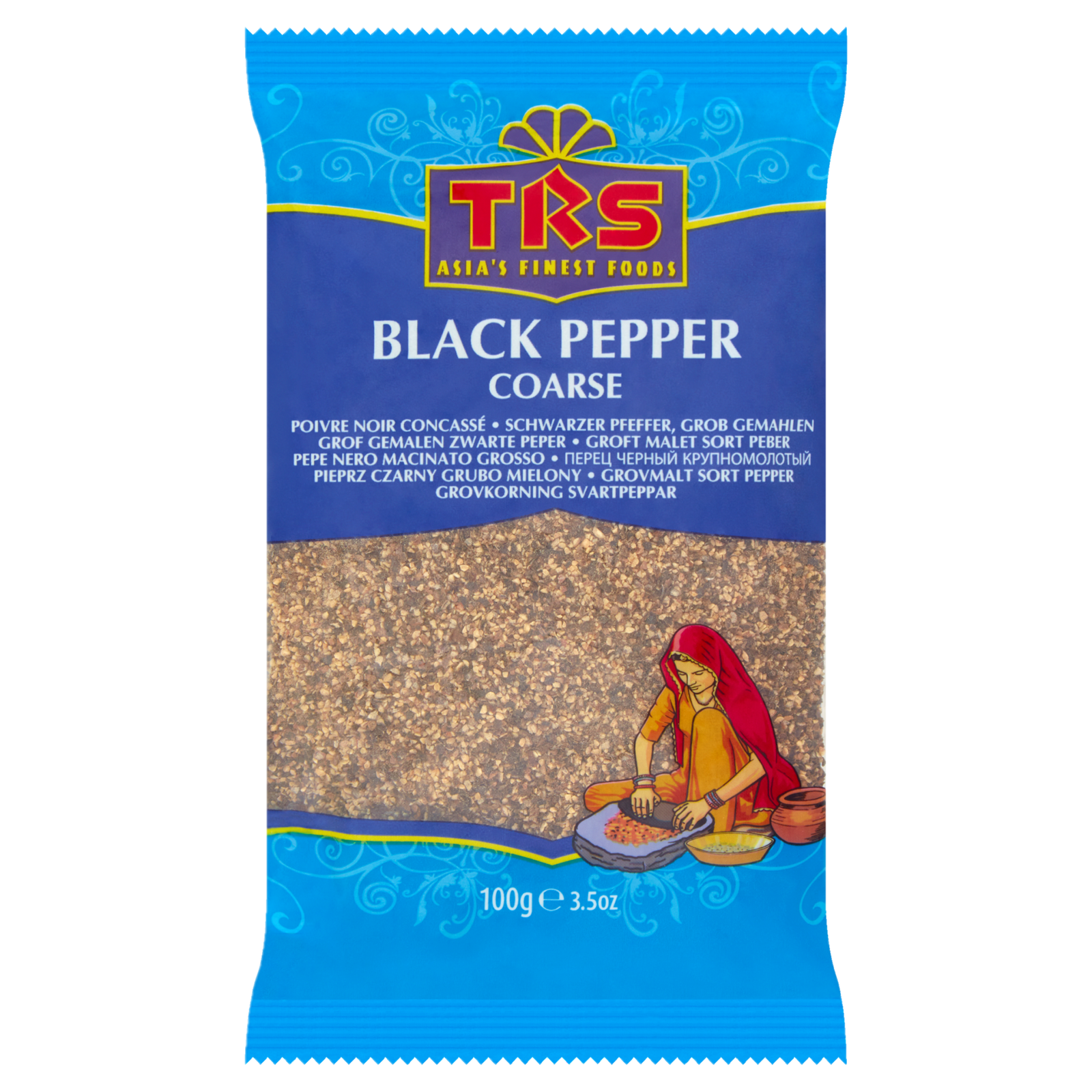 BLACK PEPPER COARSE-TRS 100gx20 Black Pepper Coarse-Trs 100Gx20 - Image 1